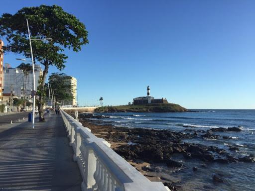 Apart Hotel Frente Mar Em Ondina Salvador Esterno foto