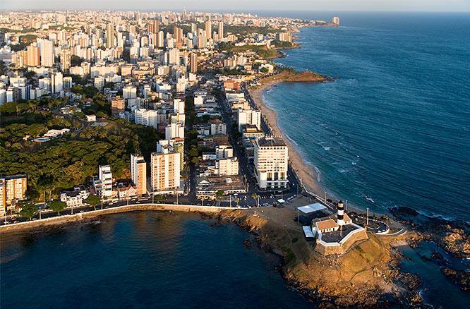 Apart Hotel Frente Mar Em Ondina Salvador Esterno foto