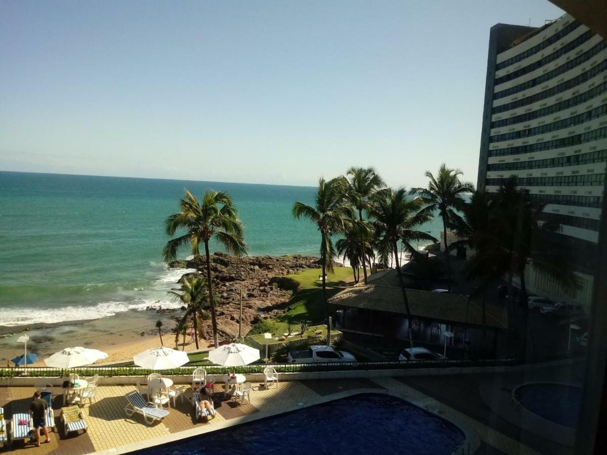 Apart Hotel Frente Mar Em Ondina Salvador Esterno foto