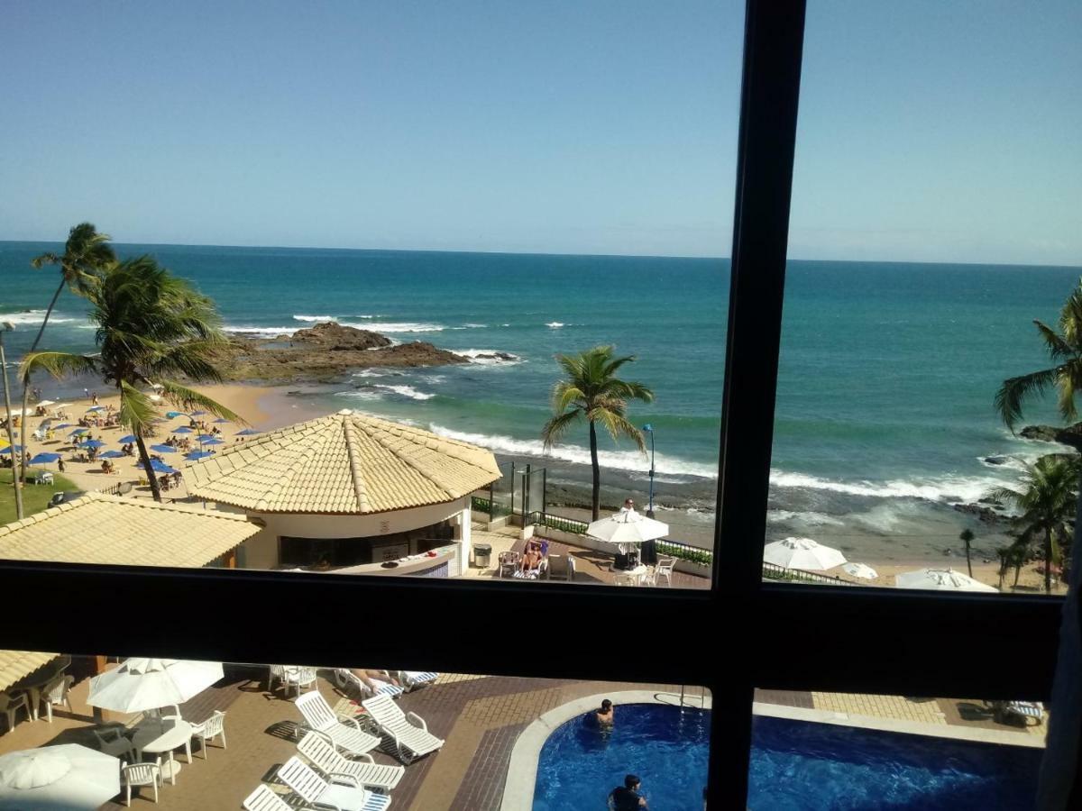 Apart Hotel Frente Mar Em Ondina Salvador Esterno foto